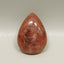 Red Strawberry Quartz 1PC Large 10x12 MM Pear Cabochon Red Luster semi Precious Loose Gems