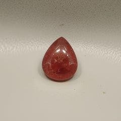 Red Strawberry Quartz 1PC Medium 8x10 MM Pear Cabochon Red Sparkling semi Precious Semi Precious Gemstone