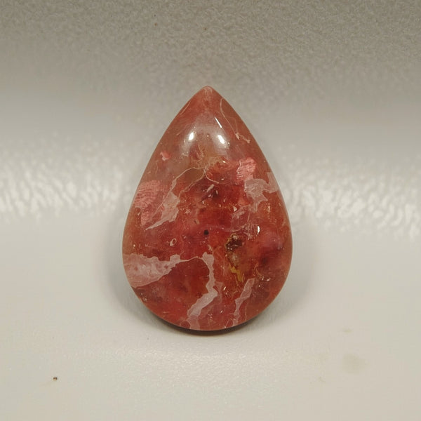 Red Strawberry Quartz 1PC Large 8x12 MM Pear Cabochon Red Splendid semi Precious Gems