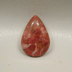 Red Strawberry Quartz 1PC Large 9x11 MM Pear Cabochon Red Polished semi Precious Precious Gemstone