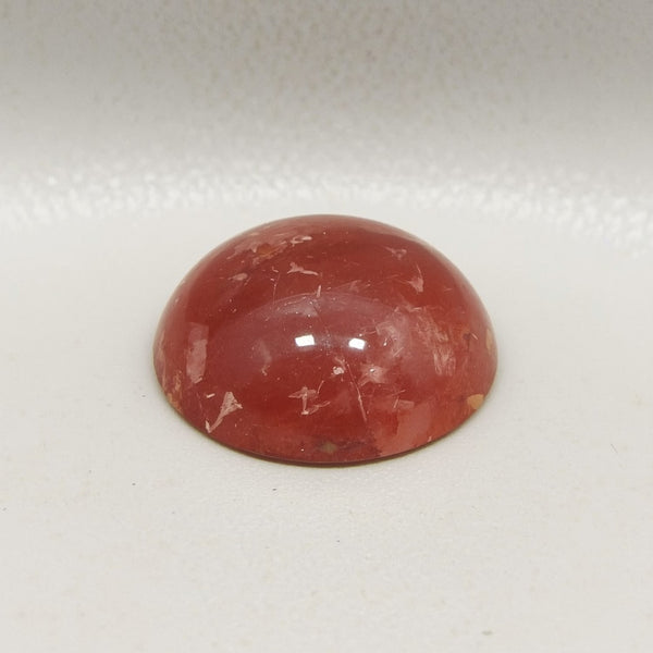Red Strawberry Quartz 1PC Large 10x10 MM Round Cabochon Red Pure semi Precious Loose Gemstones