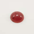 Red Strawberry Quartz 10PC Tiny 5x5 MM Round Cabochon Red Fine semi Precious Semi Precious Gemstone