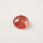 Red Strawberry Quartz 1PC Tiny 6x6 MM Round Cabochon Red High-Quality semi Precious Precious Gemstone