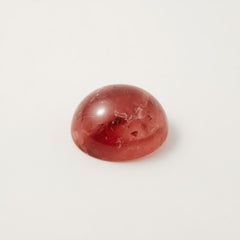 Red Strawberry Quartz 1PC Small 7x7 MM Round Cabochon Red Natural semi Precious Gems