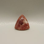 Red Strawberry Quartz 10PC Tiny 3x3 MM Triangle Cabochon Red Superior semi Precious Semi Precious Gemstone