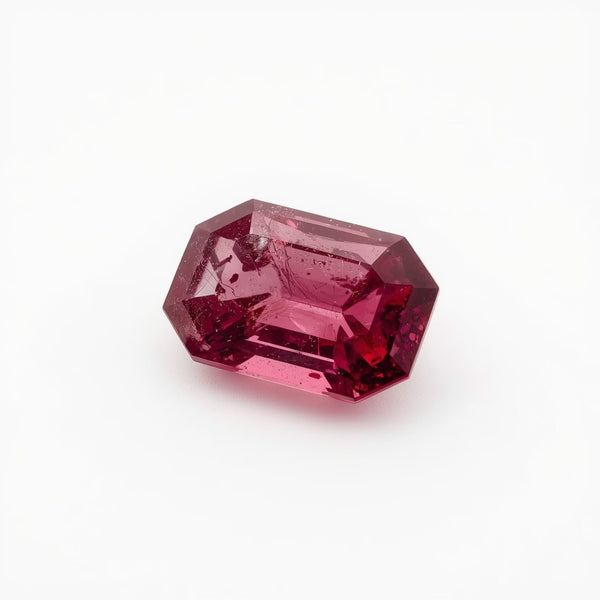 Ruby (GF) 10PC Tiny 2.5x5 MM Baguette Faceted Pink Luster Precious Loose Gemstones