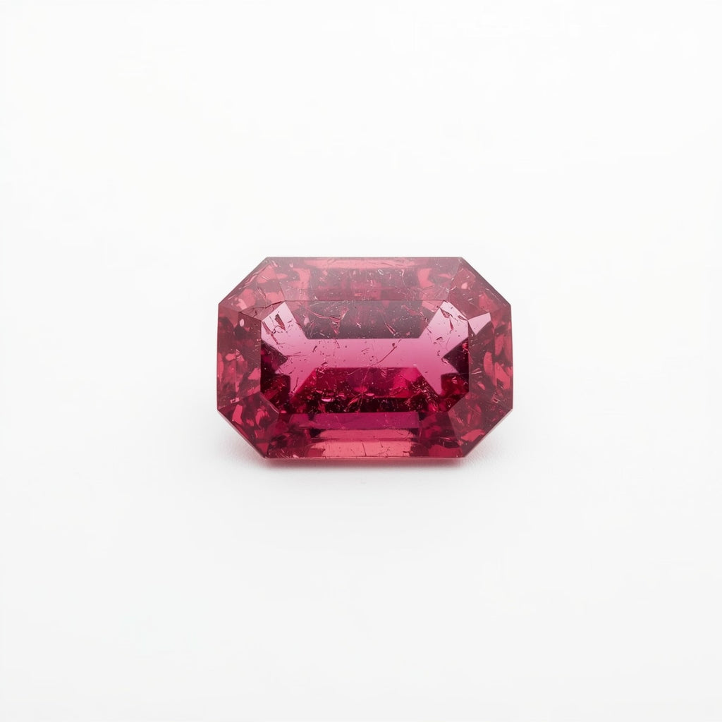 Ruby (GF) 10PC Tiny 2x4 MM Baguette Faceted Pink Splendid Precious Loose Gemstone