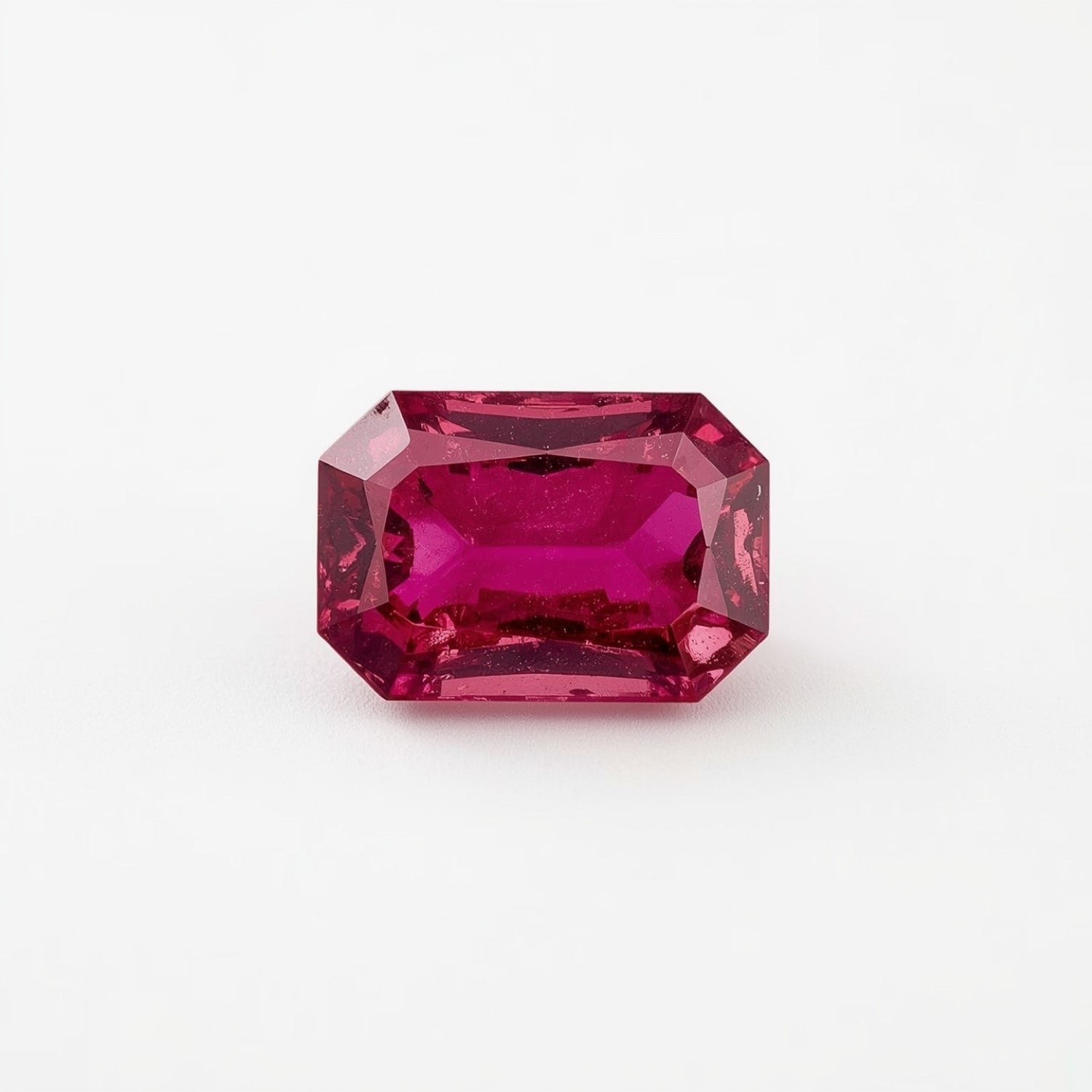 Ruby (GF) 10PC Tiny 2x4 MM Baguette Faceted Pink Splendid Precious Loose Gemstone