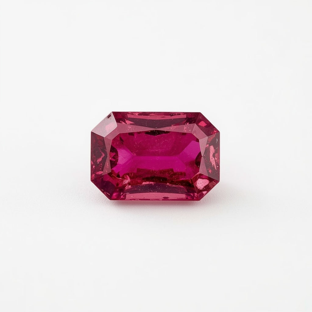Ruby (GF) 10PC Tiny 2x4 MM Baguette Faceted Pink Splendid Precious Loose Gemstone