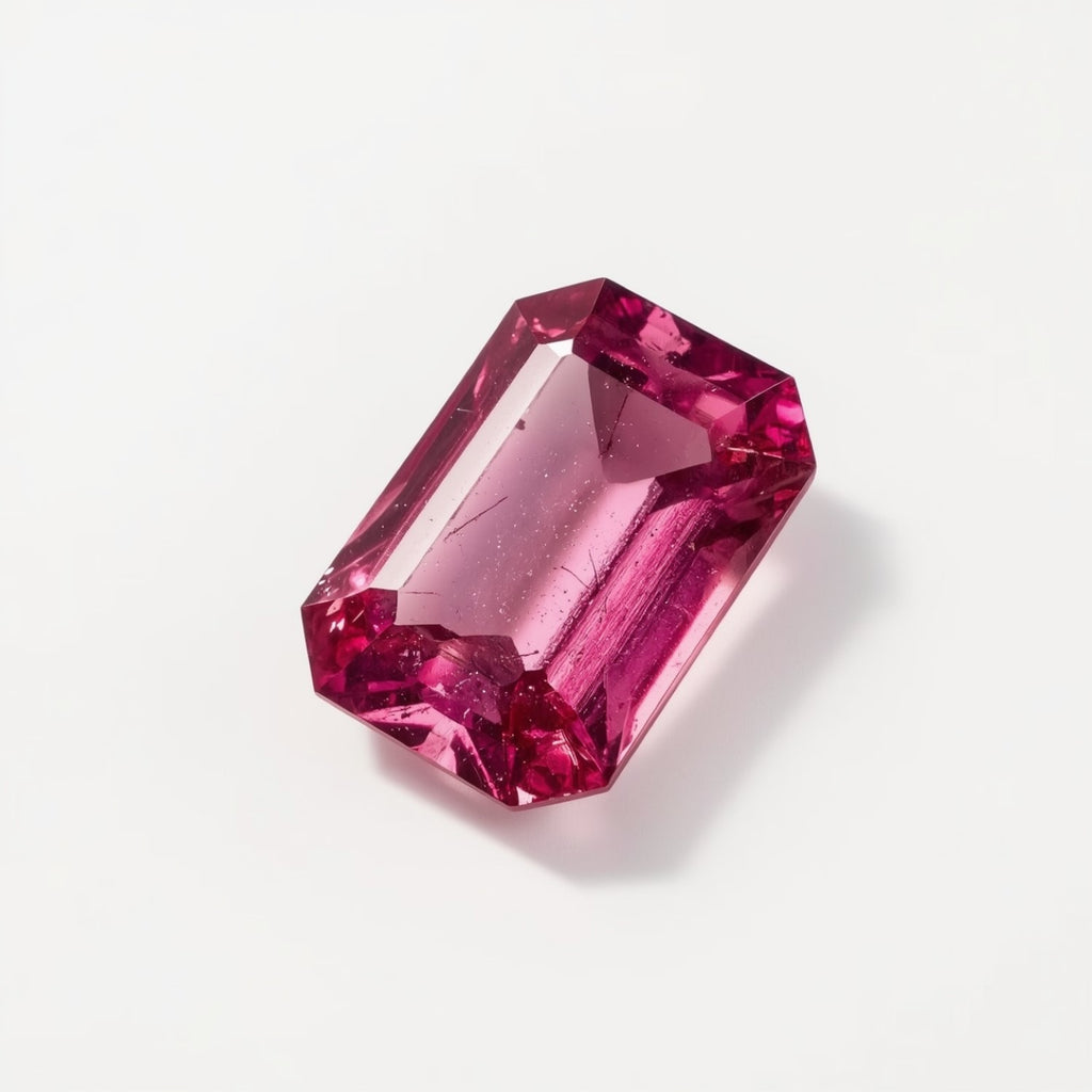 Ruby (GF) 1PC Small 6x12 MM Baguette Faceted Pink High-Quality Precious Loose Gemstones