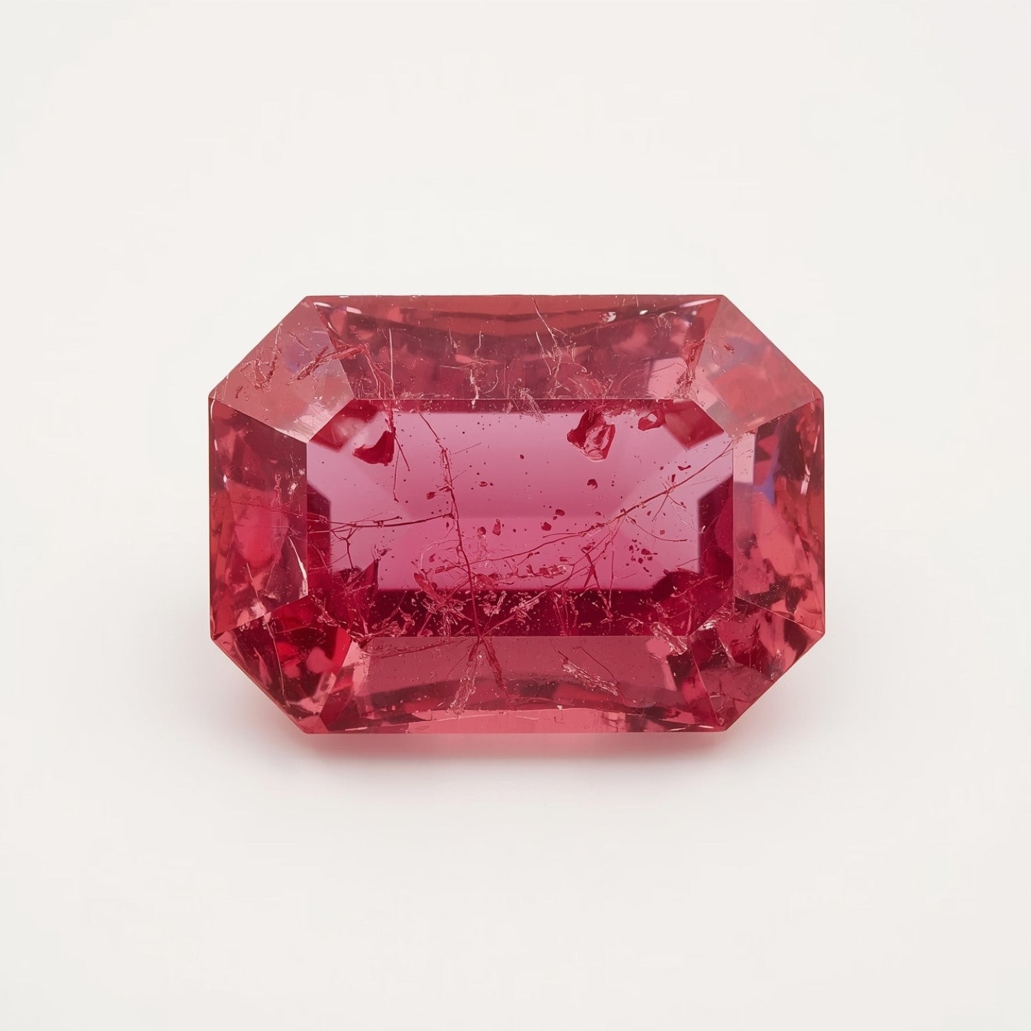 Ruby (GF) 1PC Small 6x12 MM Baguette Faceted Pink High-Quality Precious Loose Gemstones