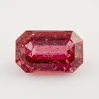 Ruby (GF) 1PC Medium 7x14 MM Baguette Faceted Pink Natural Precious Gems