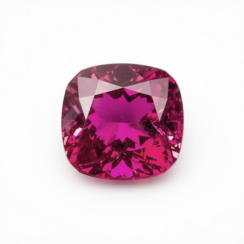 Ruby (GF) 10PC Tiny 3x3 MM Cushion Faceted Pink Fiery Precious Gems