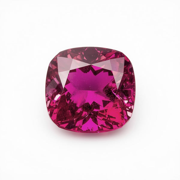 Ruby (GF) 10PC Tiny 3x3 MM Cushion Faceted Pink Fiery Precious Gems