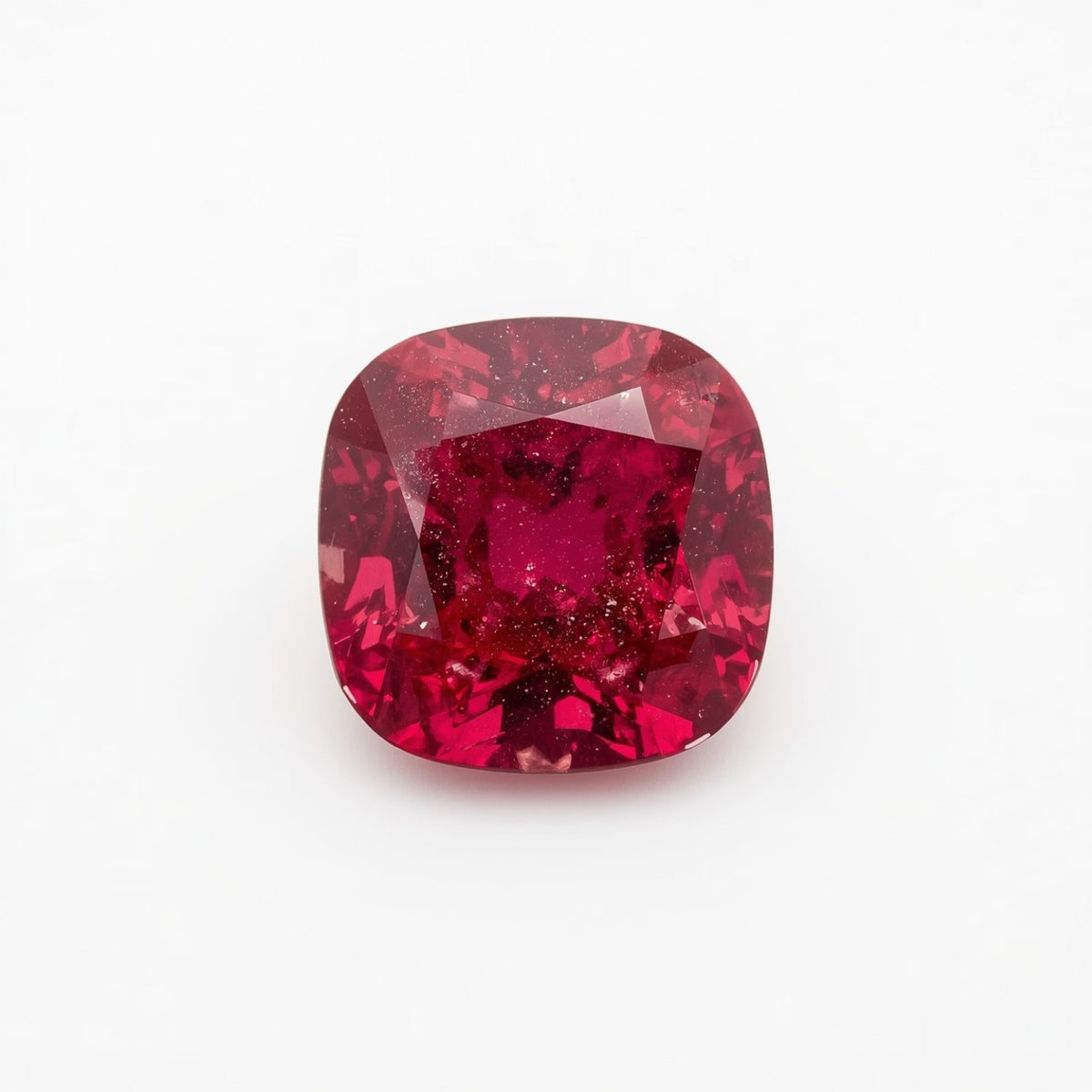 Ruby (GF) 10PC Tiny 4x4 MM Cushion Faceted Pink Brilliant Precious Loose Gems