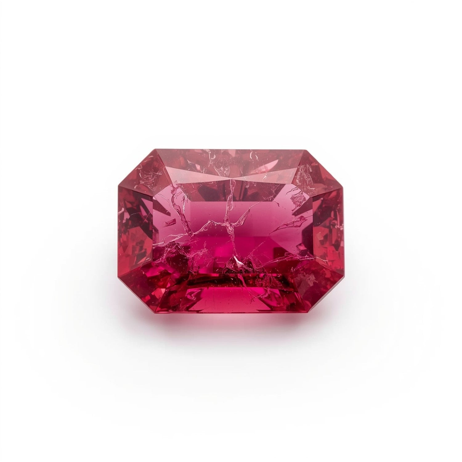 Ruby (GF) 1PC Tiny 3x5 MM Emerald Faceted Pink Fiery Precious Loose Gemstone