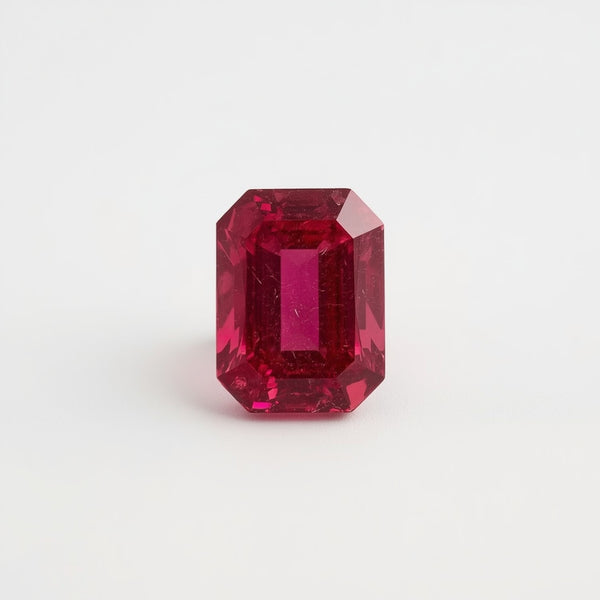 Ruby (GF) 1PC Tiny 4x6 MM Emerald Faceted Pink Brilliant Precious Loose Gemstones