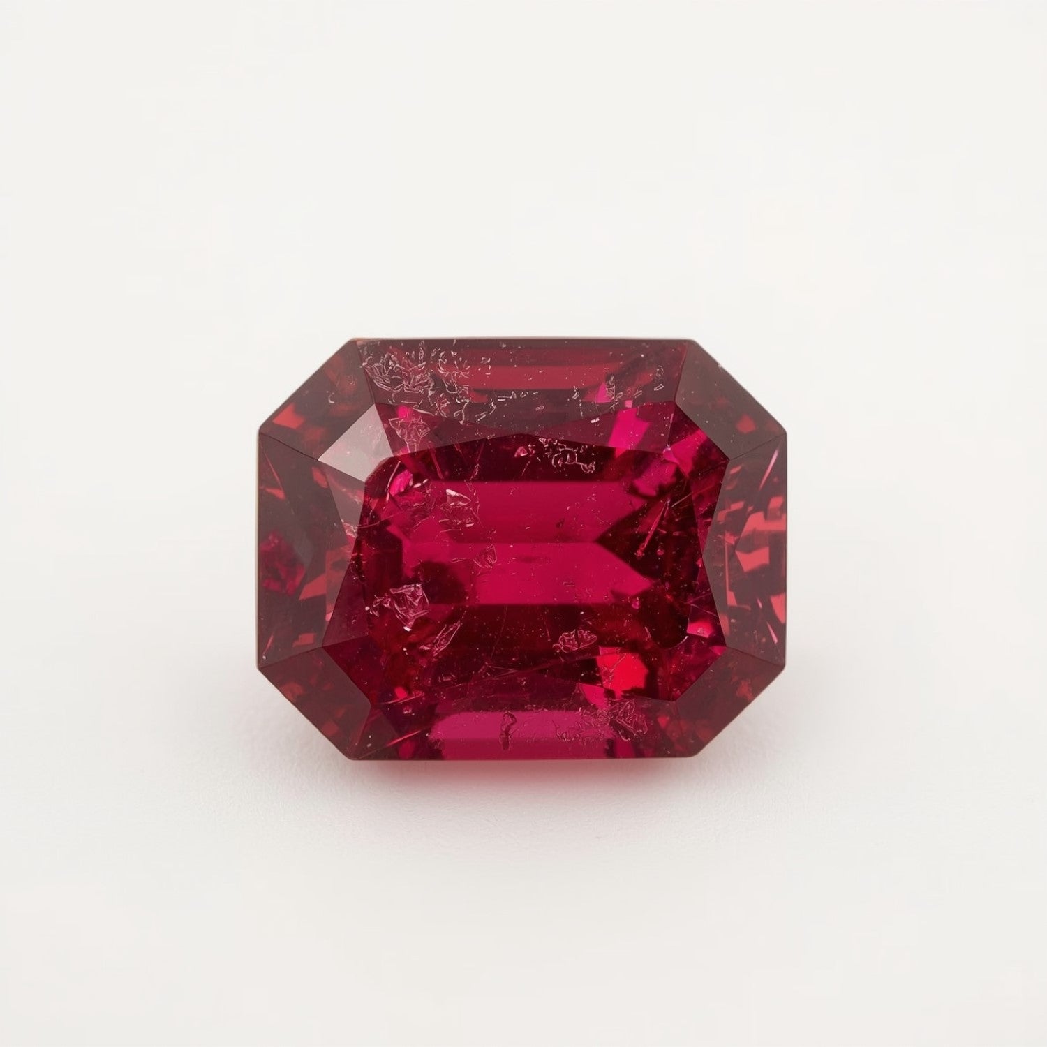 Ruby (GF) 1PC Small 6x9 MM Emerald Faceted Pink Splendid Precious Loose Gemstone Главное изображение товара