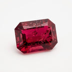 Ruby (GF) 1PC Medium 8x10 MM Emerald Faceted Pink Shine Precious Loose Gems