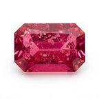 Ruby (GF) 1PC Medium 8x10 MM Emerald Faceted Pink Shine Precious Loose Gems