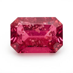 Ruby (GF) 1PC Medium 8x10 MM Emerald Faceted Pink Shine Precious Loose Gems