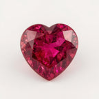 Ruby (GF) 10PC Tiny 4x4 MM Heart Faceted Pink Brilliant Precious Loose Gems