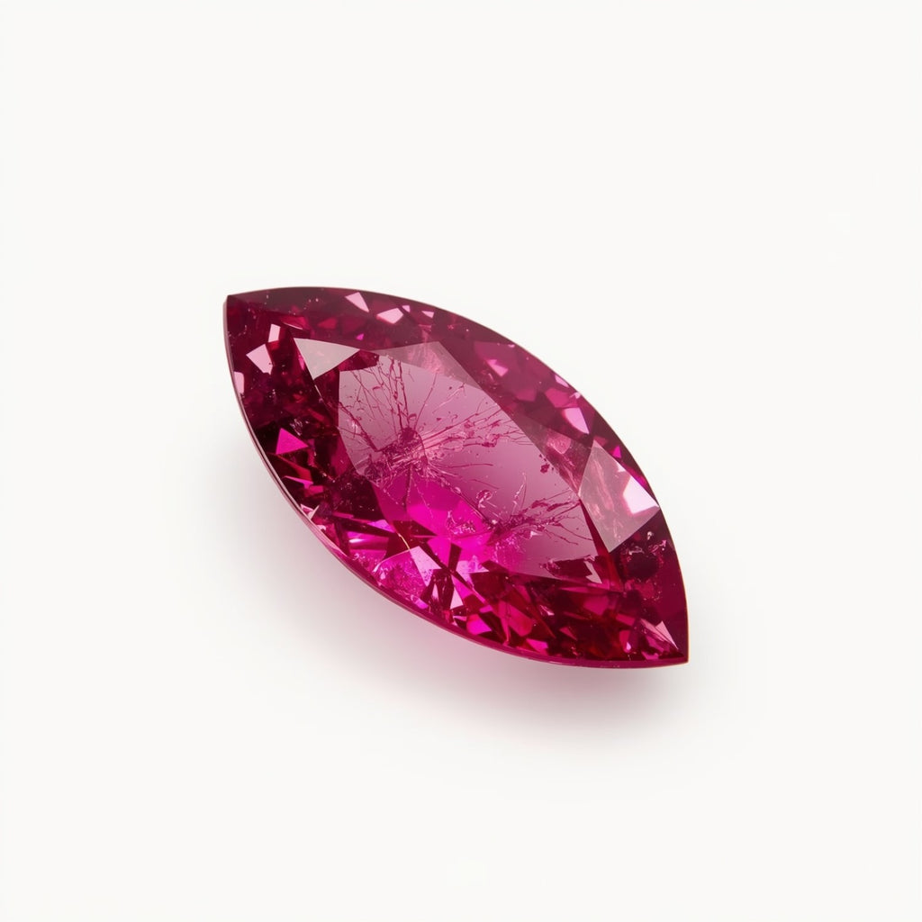 Ruby (GF) 10PC Tiny 2.5x5 MM Marquise Faceted Pink Pure Precious Loose Gems