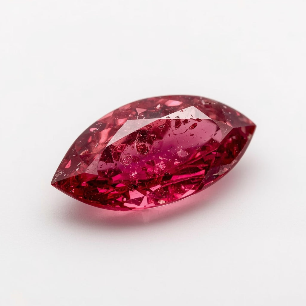Ruby (GF) 10PC Tiny 2x4 MM Marquise Faceted Pink Superior Precious Gems