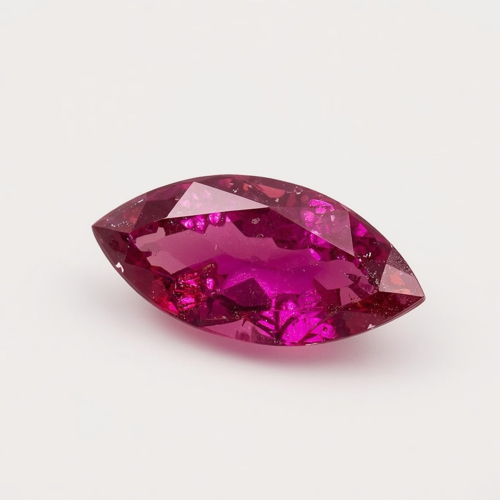 Ruby (GF) 10PC Tiny 2x4 MM Marquise Faceted Pink Superior Precious Gems
