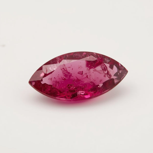 Ruby (GF) 1PC Tiny 3x6 MM Marquise Faceted Pink Fiery Precious Loose Gemstone