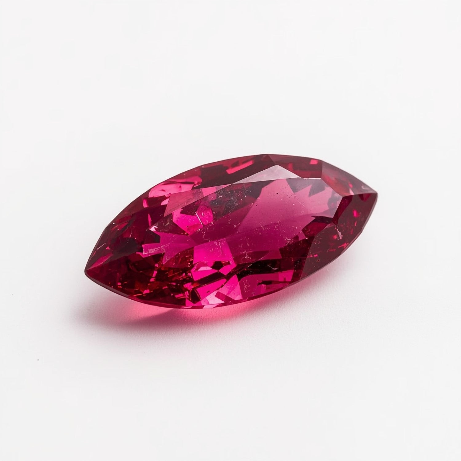 Ruby (GF) 1PC Small 6x12 MM Marquise Faceted Pink Polished Precious Loose Gems Image principale du produit