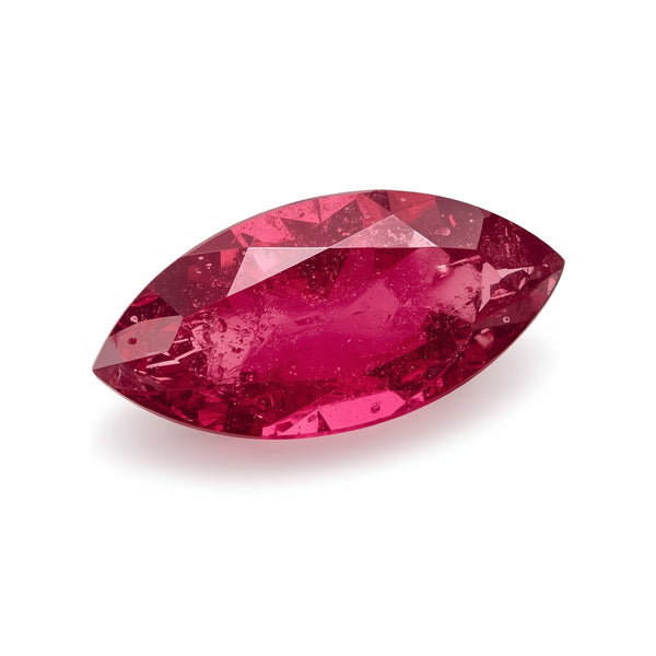 Ruby (GF) 1PC Medium 7x14 MM Marquise Faceted Pink Splendid Precious Loose Gemstone
