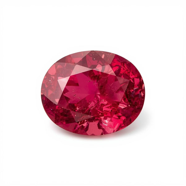 Ruby (GF) 1PC Medium 7x10 MM Oval Faceted Pink Fine Precious Gems
