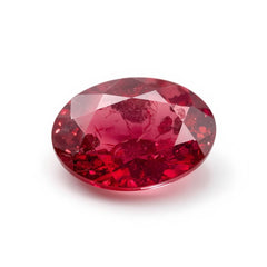 Ruby (GF) 1PC Small 7x9 MM Oval Faceted Pink Shine Precious Loose Gemstones