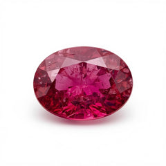 Ruby (GF) 1PC Medium 8x10 MM Oval Faceted Pink High-Quality Precious Loose Gems