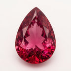 Ruby (GF) 1PC Chunky 13x18 MM Pear Faceted Pink Genuine Precious Loose Gems