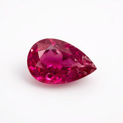 Ruby (GF) 1PC Tiny 4x6 MM Pear Faceted Pink Pure Precious Loose Gems