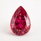 Ruby (GF) 1PC Large 8x12 MM Pear Faceted Pink Shine Precious Loose Gems