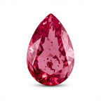 Ruby (GF) 1PC Large 9x11 MM Pear Faceted Pink Lustrous Precious Gems