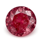 Ruby (GF) 1PC Large 12x12 MM Round Faceted Pink High-Quality Precious Loose Gems
