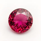 Ruby (GF) 1PC Chunky 13x13 MM Round Faceted Pink Natural Precious Loose Gemstone