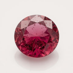 Ruby (GF) 1PC Chunky 15x15 MM Round Faceted Pink Superior Precious Gems