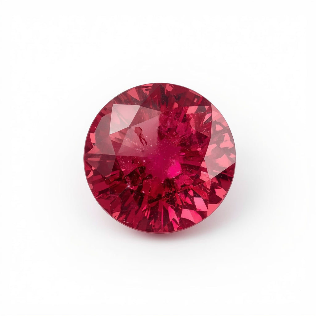 Ruby (GF) 10PC Tiny 3x3 MM Round Faceted Pink Fiery Precious Gems