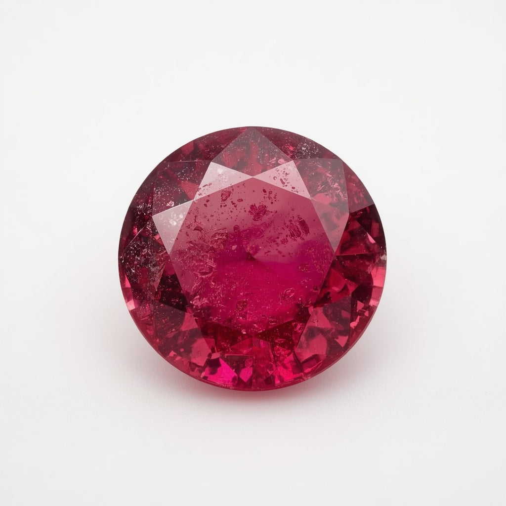 Ruby (GF) 10PC Tiny 3x3 MM Round Faceted Pink Fiery Precious Gems