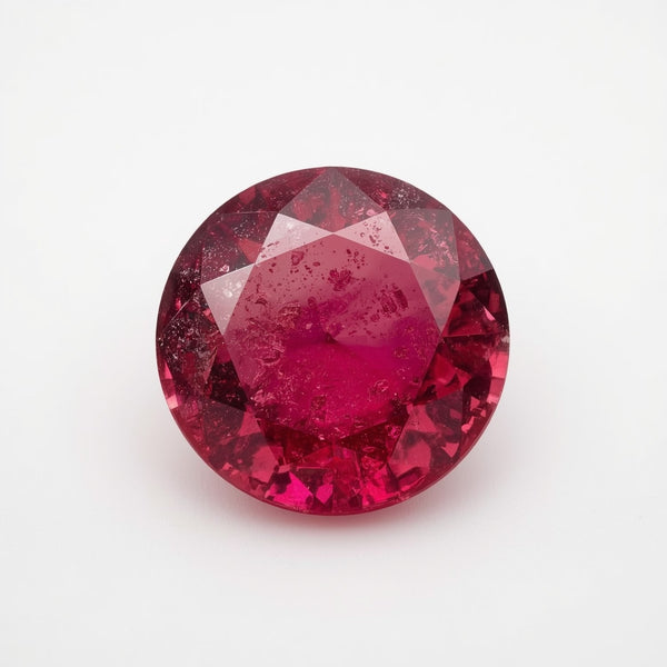 Ruby (GF) 10PC Tiny 3x3 MM Round Faceted Pink Fiery Precious Gems