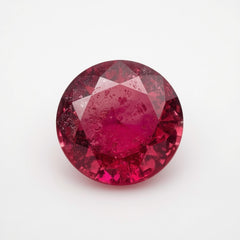 Ruby (GF) 10PC Tiny 3x3 MM Round Faceted Pink Fiery Precious Gems