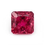 Ruby (GF) 1PC Large 11x11 MM Square Faceted Pink Fine Precious Gems