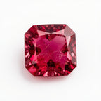 Ruby (GF) 1PC Tiny 6x6 MM Square Faceted Pink Polished Precious Loose Gemstones