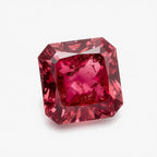 Ruby (GF) 1PC Tiny 6x6 MM Square Faceted Pink Polished Precious Loose Gemstones
