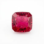 Ruby (GF) 1PC Medium 9x9 MM Square Faceted Pink Lustrous Precious Loose Gemstone